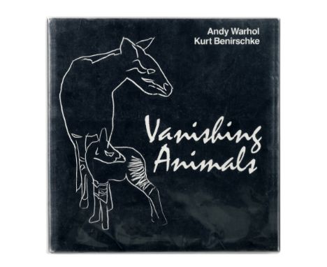 Andy Warhol (American, 1928-1987)Kurt Benirschke, 'Vanishing Animals', Springer-Verlag, New York, 1986 (Feldman &amp; Schellm