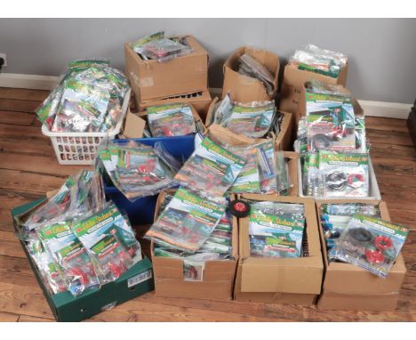 A large collection of Hachette magazines, Eddie Stobart Moving The Nation, Build The Iconic Twiggy 1:12 scale. Issues include