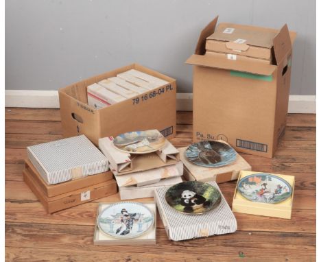 Quantity of cabinet plates, including Dominion China LTD, Japan pottery design company, W.J George fine china, Imperial Jingd