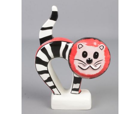 A Lorna Bailey ceramic cat figure.  