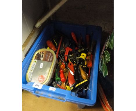 Large Collection of hand tools.