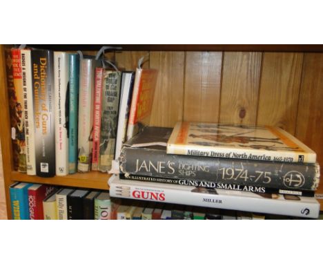 Shelf of military interest books