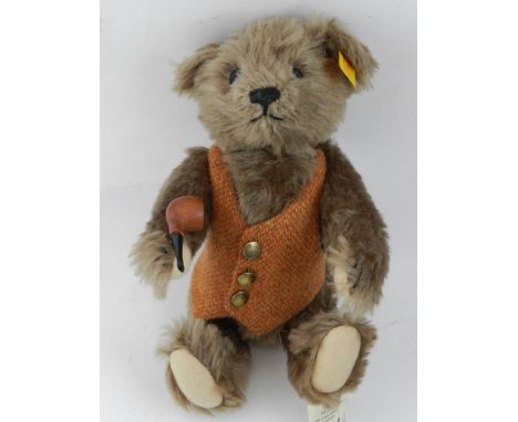 A Steiff 'Grandpa' bear, together with dust bag.