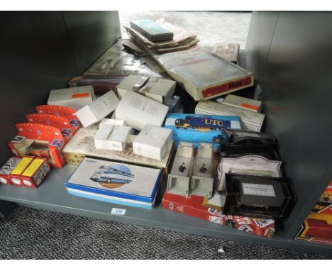 A shelf of modern diecasts including Corgi boxed sets, Golden Wedding etc, all boxed