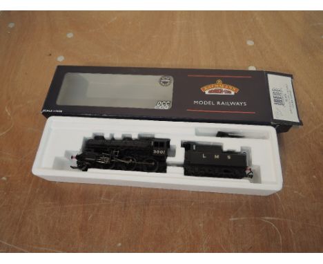 A Bachmann 32-575 00 gauge 2-6-0 Ivatt Class 4 LMS Loco &amp; Tender 3001 , boxed