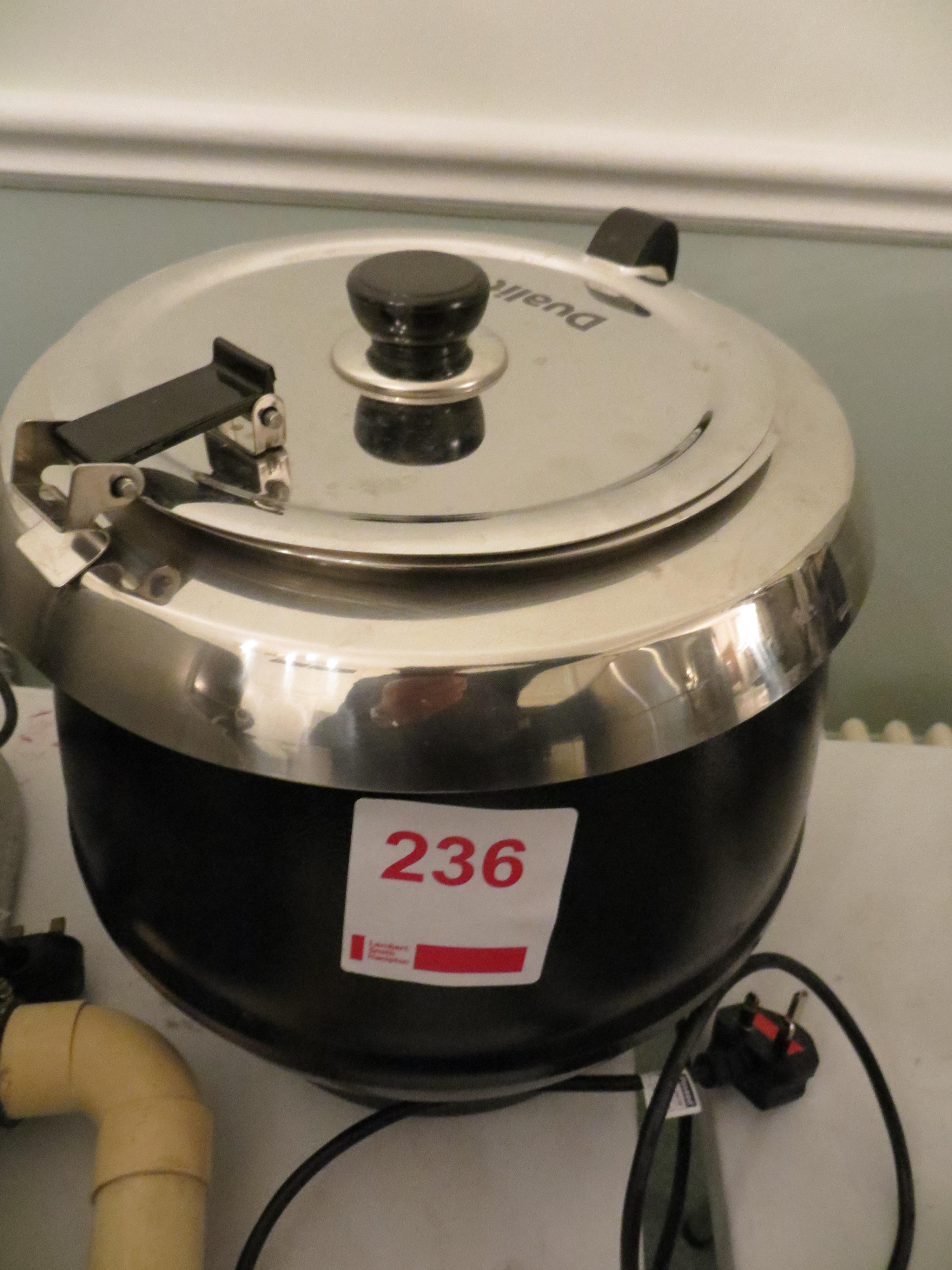 Dualit DSK1B 10 litre soup kettle SUK Dualit DSK1B 10 litre soup kettle SUK
