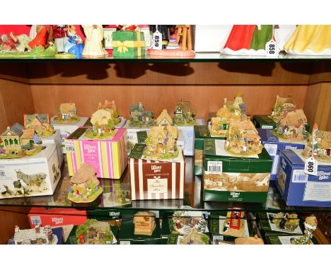 SIXTEEN LILLIPUT LANE SCULPTURES, from The Symbol of Membership, (fifteen boxed with deeds), 'Kiln Cottage' 1998/99, 'Fresh T