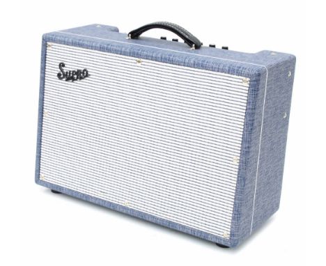 Supro Saturn Reverb guitar amplifier, dust cover (new/old stock)