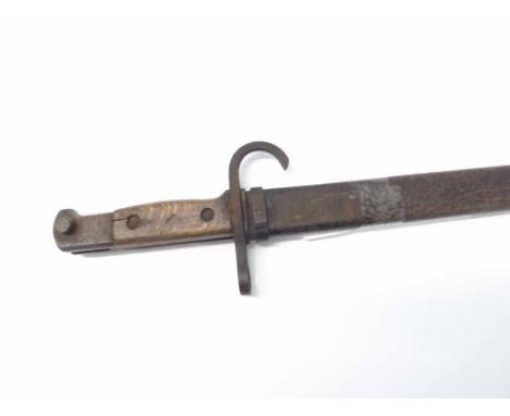 UK Pattern 1907 bayonet and scabbard 