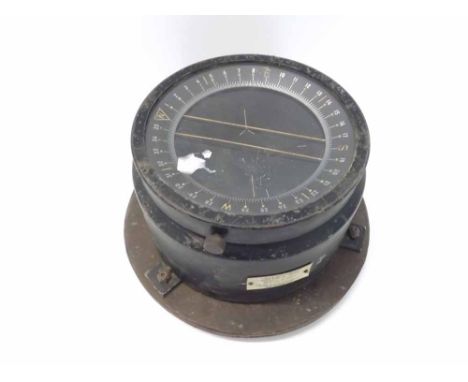 WWII period Bendix Aviation Co AS US Army type D-12 Naviagator's Compass, spec number 94-27825   40-50 