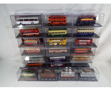 Corgi - Twenty two diecast models of buses and coaches from the Corgi Original Omnibus Company range, all in 1:76 scale. All 