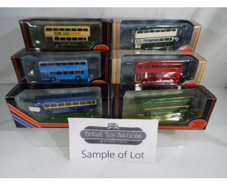 Exclusive First Editions - eighteen Exclusive First Edition 1:76 scale precision diecast model buses, all appear mint in box