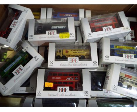EFE - 25 OO gauge scale diecast model motor vehicles by Exclusive First Editions Limited all appear mint in their window boxe