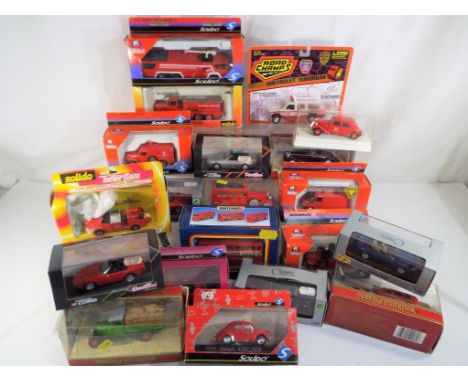 Diecast - twenty-two diecast model motor vehicles comprising Matchbox Superkings, Matchbox Models of Yesteryear, Solido, Corg