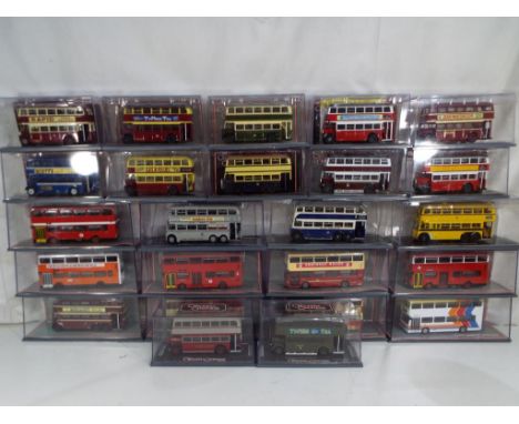 Corgi - Twenty four diecast models of buses from the Corgi Original Omnibus Company range, all in 1:76 scale. All models appe