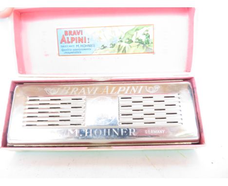 Hohner Bravi Alpini chromonica harmonica 