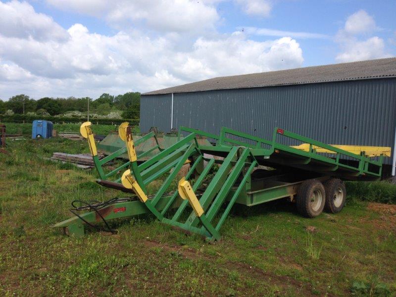 Rhoco Round Bale Chaser. Location: Norfolk