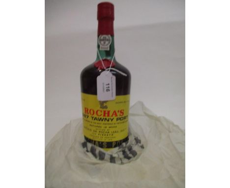One bottle of Rocha's 1967 vintage port 26 2/3 fl oz 
