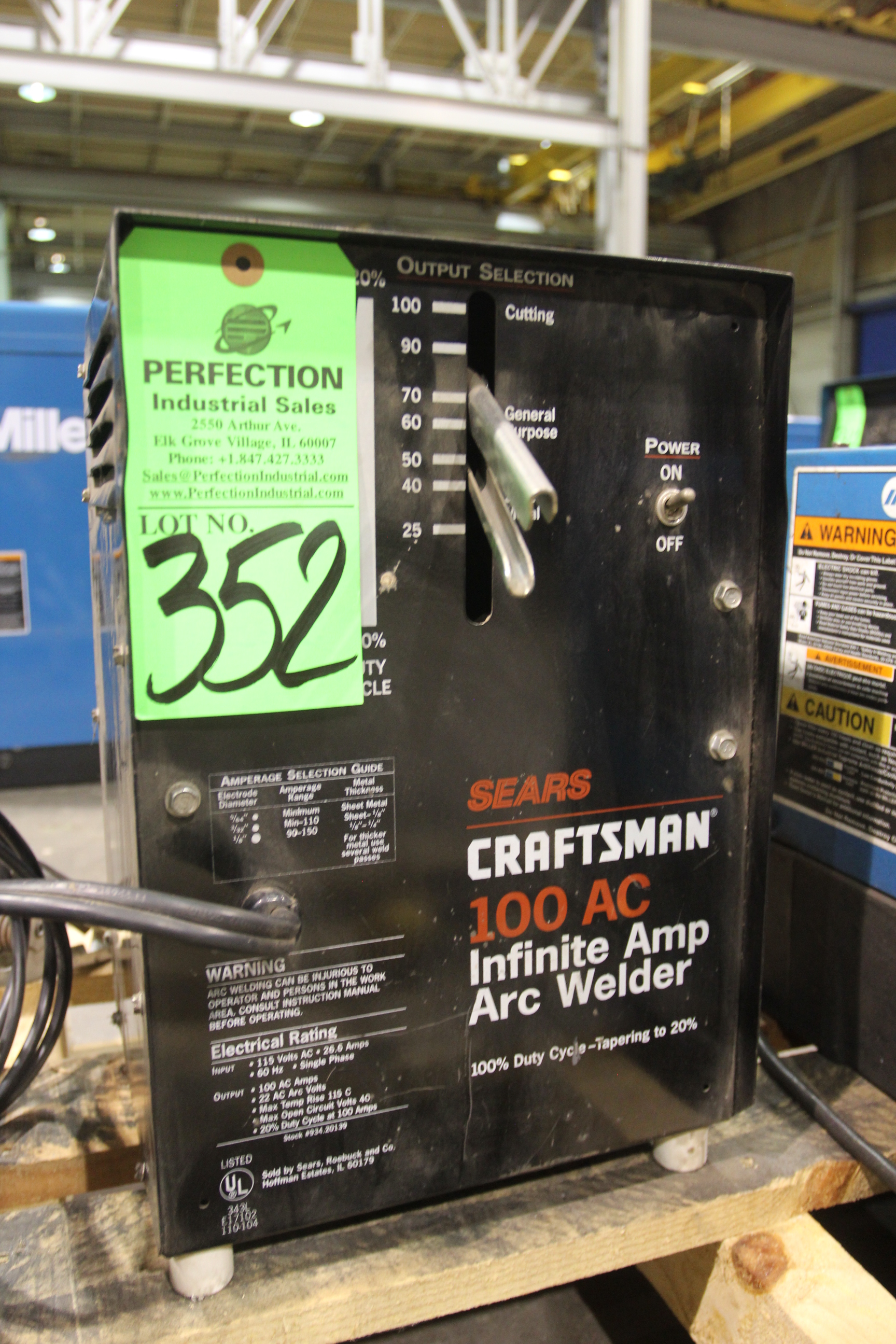 CRAFTSMAN 100AC Infinite Amp Arc Welder