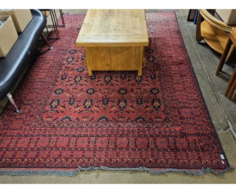 10FT X 6FT 5" FRINGE EDGED IRANIAN RUG&nbsp;