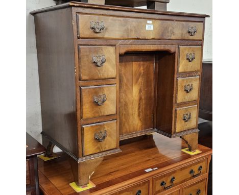 WALNUT 7 DRAWER LADIES WRITING DESK   Condition   