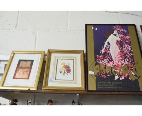 PRINTS OF FLOWERS AND ART NOUVEAU STYLE PRINT