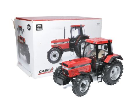 Universal Hobbies 1/16 diecast farm model issue comprising Case International 1455XL Tractor. Looks to be complete and withou