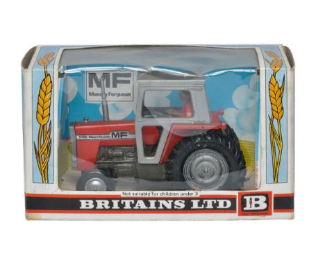 Britains Farm 1/32 diecast model issue comprising No. 9522 Massey Ferguson 595 Tractor. Appears very good in good to very goo