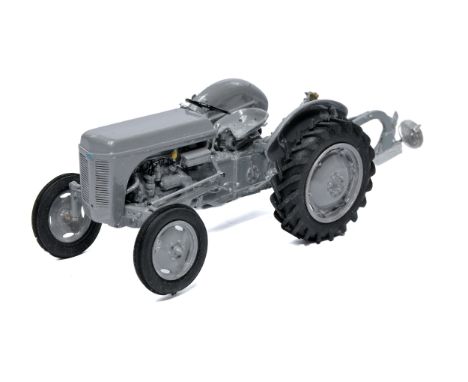 Scaledown Models 1/32 White Metal Farm Model issue comprising Ferguson TE20 Tractor and Rear Plough. 