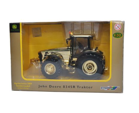 Britains Farm No. 42590 John Deere 8345R Tractor. Special Gold Edition for Agritechnica 2009. Limited to just 102 pcs. Model 
