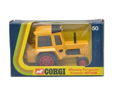 Corgi No. 50 Massey Ferguson 50B Tractor. Excellent in very good to excellent box. 