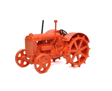 Scaledown Models 1/32 White Metal Farm Model issue comprising Fordson Standard Tractor with metal wheels (orange). 