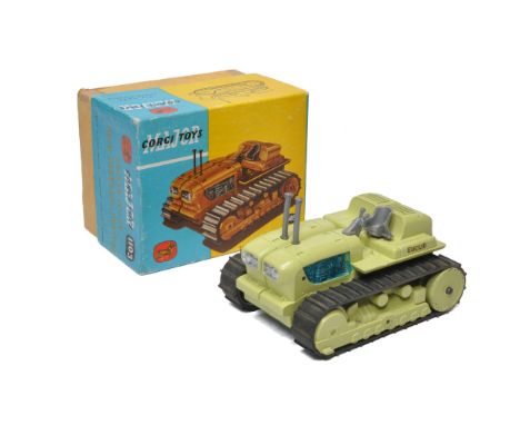 Corgi No. 1103 Euclid TC-12 Tractor. Green. Displays very good to excellent, some odd specks and marks in places. In good ori