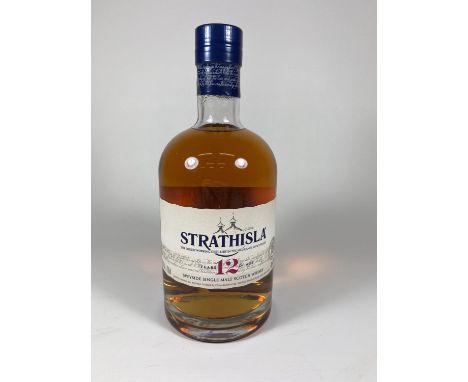 1 X 70CL BOTTLE - STRATHISLA 12 YEAR OLD SPEYSIDE SINGLE MALT SCOTCH WHISKY 