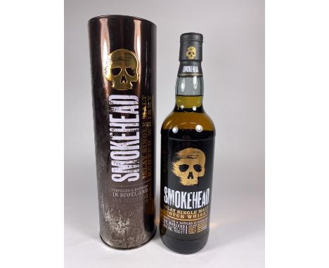 1 X 70CL BOXED BOTTLE - SMOKEHEAD ISLAY SINGLE MALT SCOTCH WHISKY 