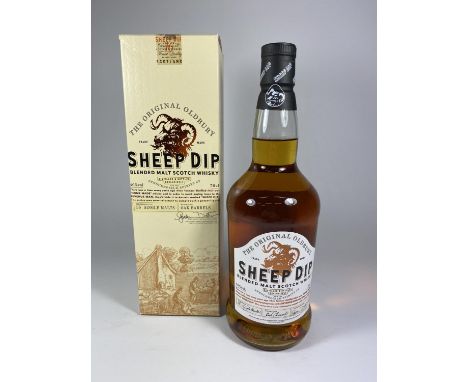 1 X 70CL BOXED BOTTLE - SHEEP DIP BLENDED MALT SCOTCH WHISKY 