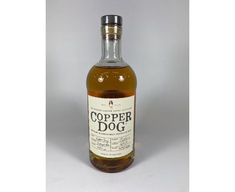 1 X 70CL BOTTLE - COPPER DOG SPEYSIDE BLENDED SCOTCH WHISKY 