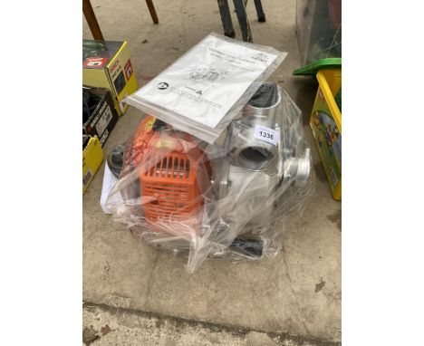 A NEW AND PACKAGED PRO GEN TOOLS PGWP63 WATER PUMP WITH INSTRUCTION MANUAL 