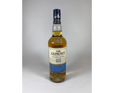 1 X 70CL BOTTLE - THE GLENLIVET FOUNDERS RESERVE SINGLE MALT SCOTCH WHISKY 