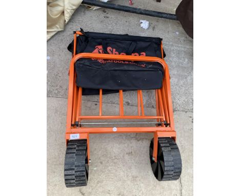 A FOLDING SHERPA TOOLS TROLLEY 