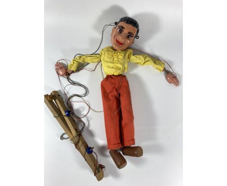 A VINTAGE 1960'S PELHAM PUPPET - MIKE MERCURY (SUPERCAR), IN ORIGINAL BOX 