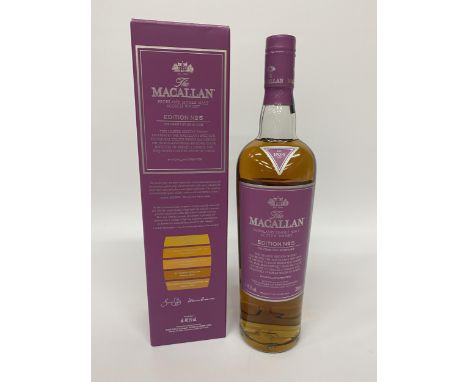 1 X 70CL BOXED BOTTLE - THE MACALLAN EDITION 5 HIGHLAND SINGLE MALT SCOTCH WHISKY 