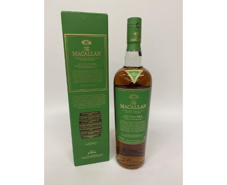 1 X 70CL BOXED BOTTLE - THE MACALLAN EDITION 4 HIGHLAND SINGLE MALT SCOTCH WHISKY 