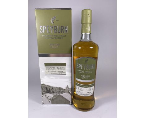 1 X 70CL BOXED BOTTLE - SPEYBURN SPEYSIDE SINGLE MALT SCOTCH WHISKY 