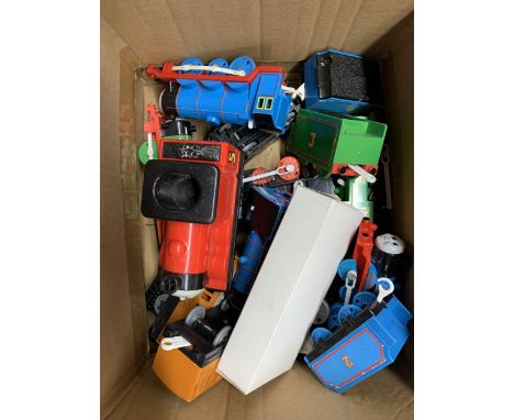 A BOX OF THOMAS THE TANK ENGINE MODELS 