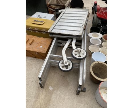 A LOFT AWAY LADDER AND A RAMP 