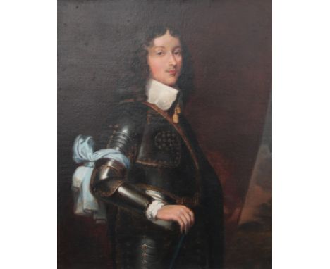 Dutch School first half 17th century oil on canvas "young man in cuirass" - Weight:  9.90 kg - Region: Holland - Sizes: H : 1