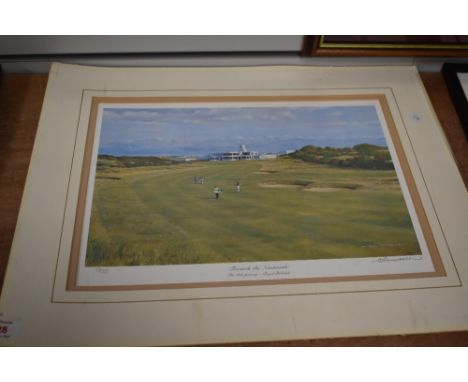 After Craig Campbell (British contemporary) Limited edition colour print 'Towards the nineteenth' signed and numbered 119 / 5