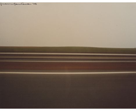 56
FRANCO FONTANA  1933
Paesaggio  1974
Stampa vintage a colori, procedimento cromogeno.  Firmata e datata al recto. cm 23,5 
