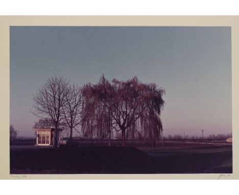 48
LUIGI GHIRRI  1943-1992
Parma  1979
Stampa fotografica vintage  a colori. Firmata, titolata e datata recto. cm 24,5 x 37  